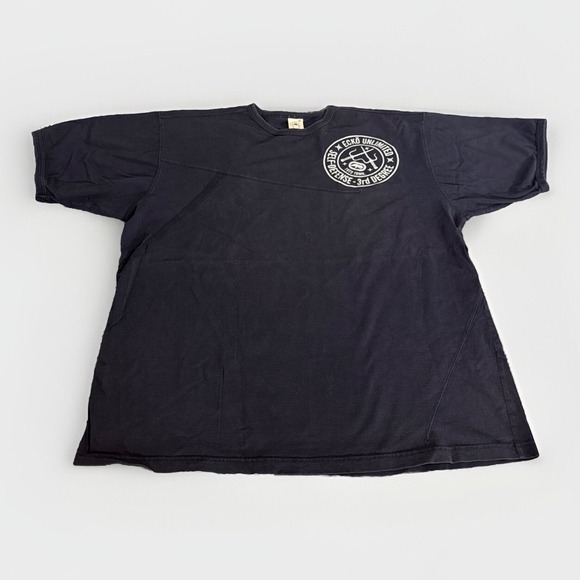 Ecko Unltd. Other - Vintage Ecko Unltd T-Shirt Y2K Rhino Textured Print Size XL Black